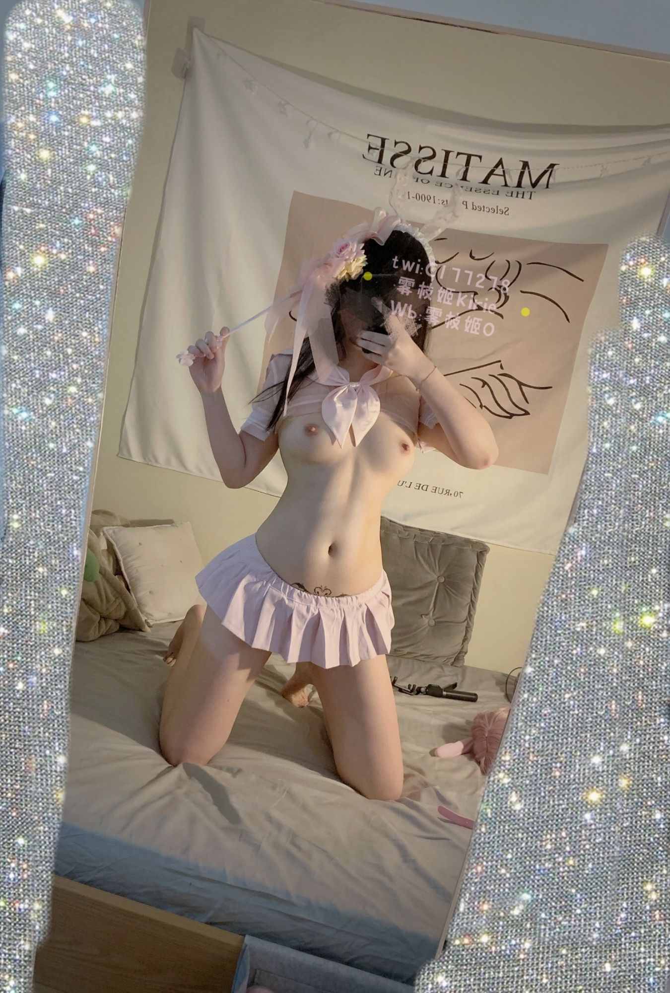 图库-[霧枝姬] 粉色水手服 - (14P)